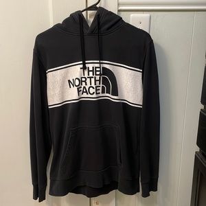 The North Face black/white hoodie / Size: Medium